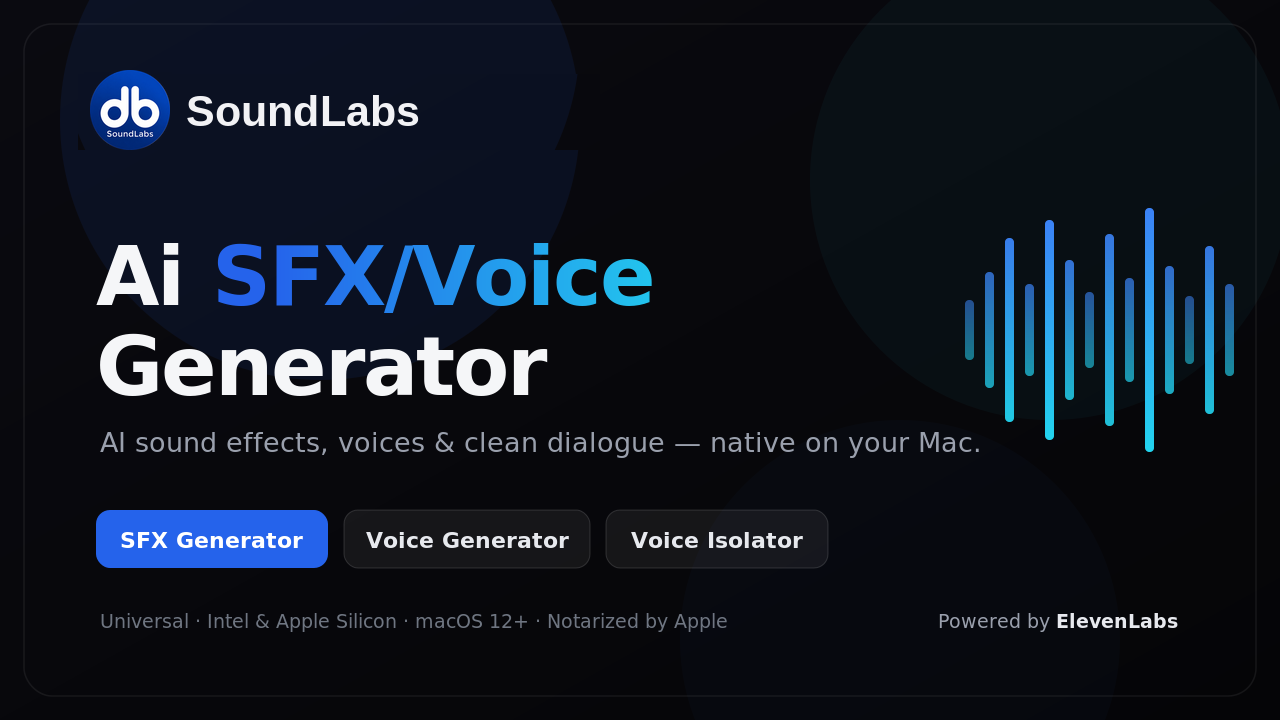 Ai SFX/Voice Generator